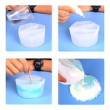 Layered Toning Silicone Cup for Resin Mold Jewelry Making