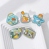 Lazy Kitten Dream Life Brooches Enamel Pin