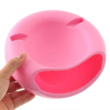 Lazy Snack Bowl Plastic Double-Layer Melon Seeds Snack Fruit Storage Box
