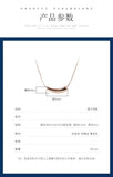 Lbyzhan Eggplant Shape Pendant Silver Tube Necklace Metal Chain Jewelry