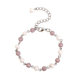 Vintage Pearl Bracelet for Women Zircon Beads Collar Jewelry