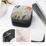 Vintage Retro Bicycle Jewelry Storage Box Double Layer Organizer