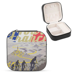 Vintage Retro Bicycle Jewelry Storage Box Double Layer Organizer
