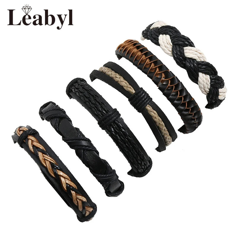 Leabyl Classic Vintage Series DIY Leather Strap for Men