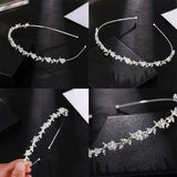 Crystal Bridal Hair Comb Hairpin Rhinestone Hair Hoop
