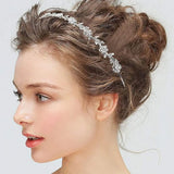 Crystal Bridal Hair Comb Hairpin Rhinestone Hair Hoop