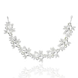 Baroque Bridal Leaf Headband Wedding Hair Accessory