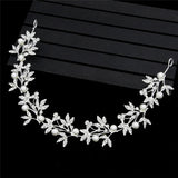 Baroque Bridal Leaf Headband Wedding Hair Accessory