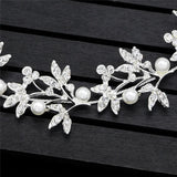 Baroque Bridal Leaf Headband Wedding Hair Accessory