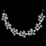Baroque Bridal Leaf Headband Wedding Hair Accessory