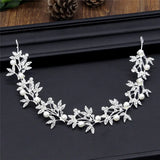 Baroque Bridal Leaf Headband Wedding Hair Accessory