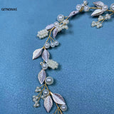 Leaf Headband Bridal Flower Hairbands Crown Headdress