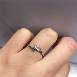 Adjustable Leaf Hot Ring Base Mountings for Pearl Beads