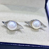 925 Silver Leaf Earrings Findings for Stones