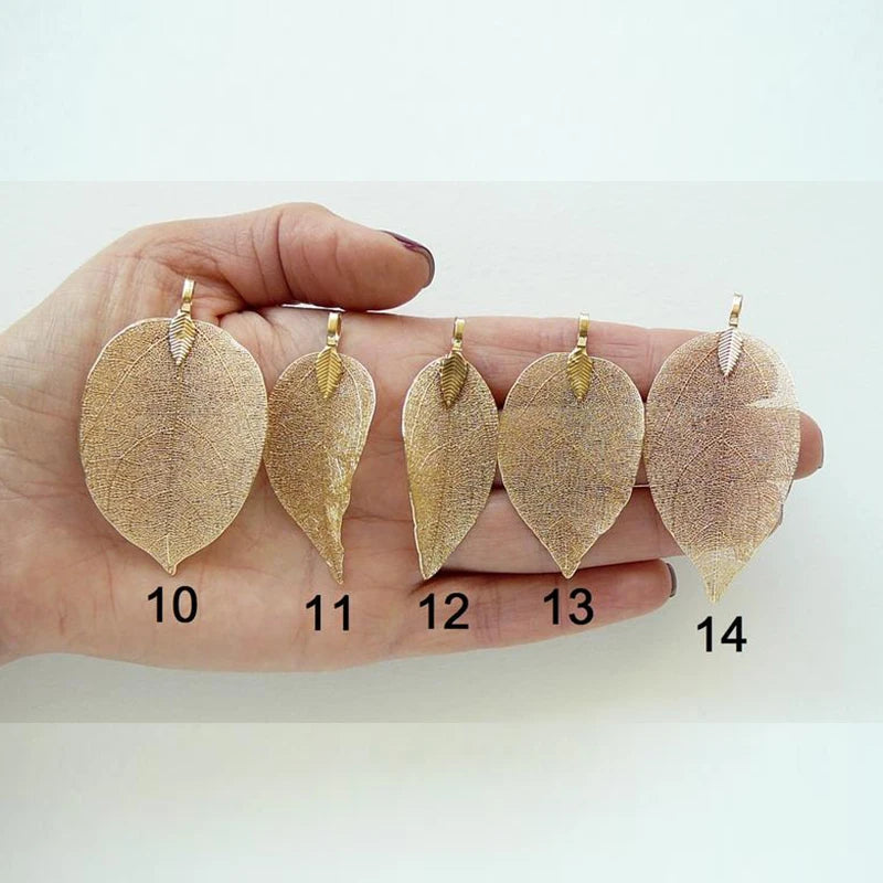Leaf Pendant Real Leaf Pendant Nature Pendant Jewelry Personalized Jewelry