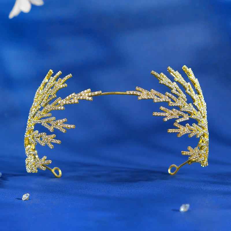 Crystal Bridal Tiara for Women Hair Accessories