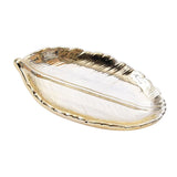 Leaf Shape Jewelry Organizer Tray Holder Case