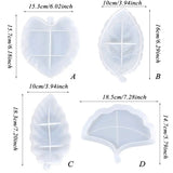Leaf Shape Tray Silicone Mold Leaf Ashtray Epoxy Resin Moulds Fruit Plate Dish