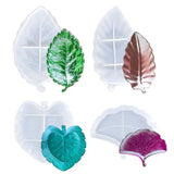 Leaf Shape Tray Silicone Mold Leaf Ashtray Epoxy Resin Moulds Fruit Plate Dish