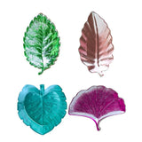 Leaf Shape Tray Silicone Mold Leaf Ashtray Epoxy Resin Moulds Fruit Plate Dish