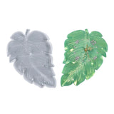 Leaf Shape Epoxy Resin Mold Wall Clock Silicone Mould