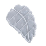 Leaf Shape Epoxy Resin Mold Wall Clock Silicone Mould