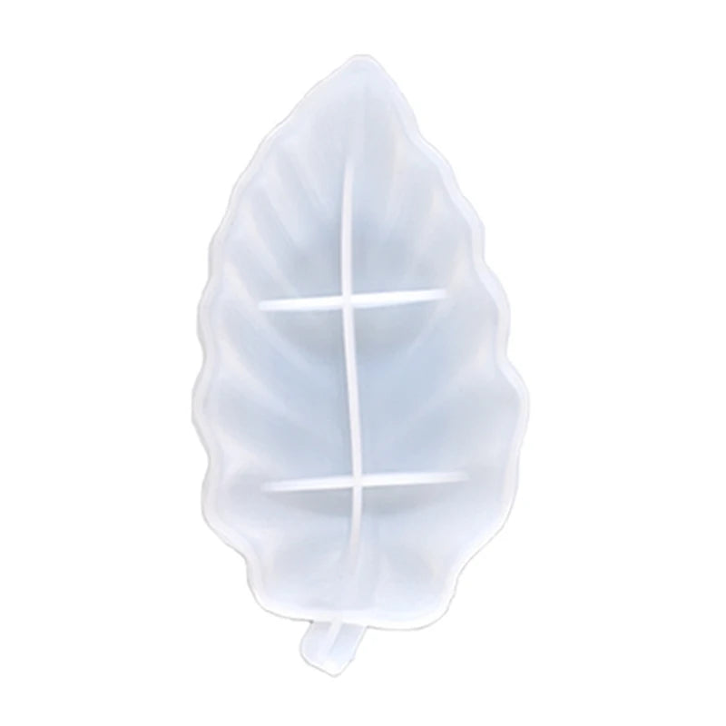 Leaf Shaped Organizer Dish Resin Mold Storage Tray Casting Silicone Mould