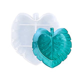 Leaf Shaped Organizer Dish Resin Mold Storage Tray Casting Silicone Mould