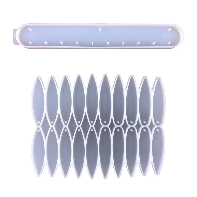 Leaf Wind Chime Silicone Mold for Home Garden Yard Porch