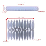 Leaf Wind Chime Silicone Mold for Home Garden Yard Porch