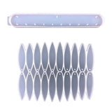 Leaf Wind Chime Silicone Mold DIY Epoxy Resin Mould