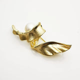 Freshwater Pearl Brooch Dandelion Jewelry Lady Pin