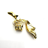 Freshwater Pearl Brooch Dandelion Jewelry Lady Pin