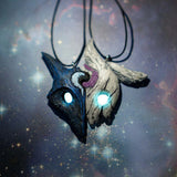 Sheep and Wolf Pendant Necklace Lol Anime Character Jewelry
