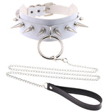 Leash Collar Dark Gothic Necklace Chain