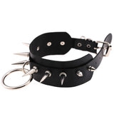 Leash Collar Dark Gothic Necklace Chain