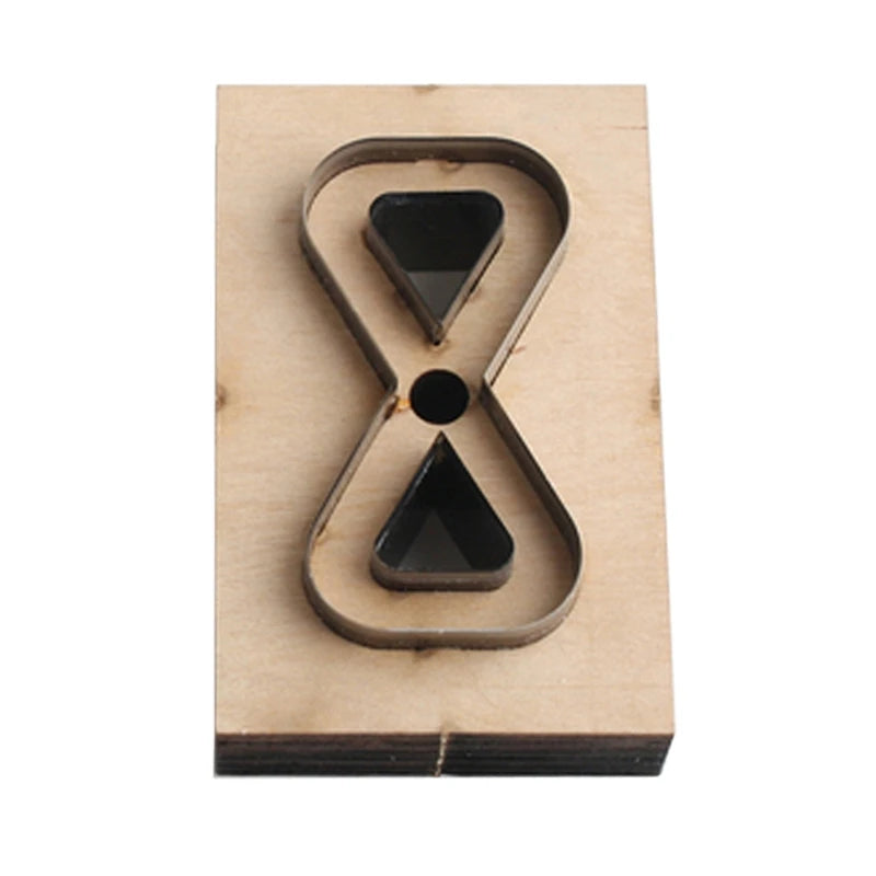 Leather Bag Chain Template Wooden Punching Die Cutting Mould Stencil