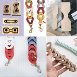 Leather Bag Chain Template Wooden Punching Die Cutting Mould Stencil