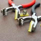 Leather Craft Tools Hole Punch Plier Pricking Iron Chisel Sets 4mm/3.38mm