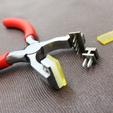 Leather Craft Tools Hole Punch Plier Pricking Iron Chisel Sets 4mm/3.38mm