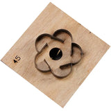 Hydrangea Pendant Template Wooden Punching Die Cutting Mould