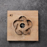 Hydrangea Pendant Template Wooden Punching Die Cutting Mould