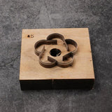 Hydrangea Pendant Template Wooden Punching Die Cutting Mould