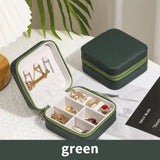 Leather Jewelry Box Travel Portable Jewelry Holder Packaging Display