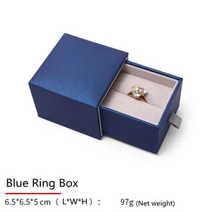 Leather Jewelry Organizer Portable Earring Ring Necklace Jewelry Box