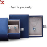 Leather Jewelry Organizer Portable Earring Ring Necklace Jewelry Box