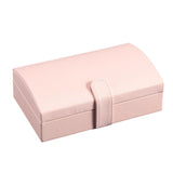 Leather Jewelry Storage Box Portable Style Packaging Boxes Container