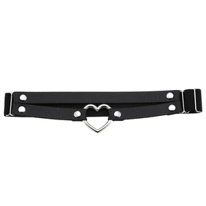 Rock Heart Leg Harness Thigh Garter Belt for Women Girls