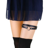 Rock Heart Leg Harness Thigh Garter Belt for Women Girls