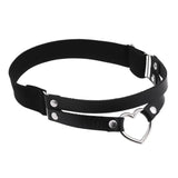 Rock Heart Leg Harness Thigh Garter Belt for Women Girls